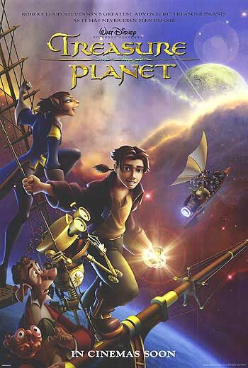 the movie poster: Treasure Planet (2002) ver3