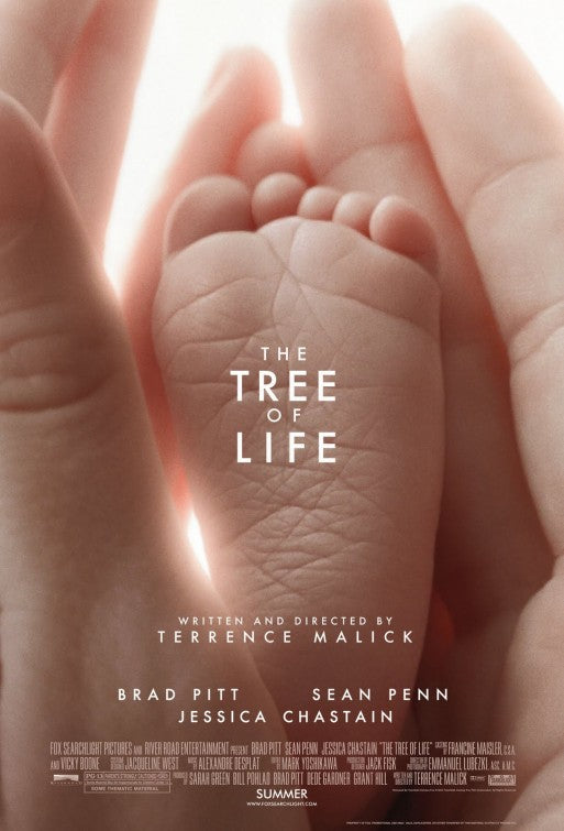 1000 piece jigsaw puzzle for the movie poster: The Tree of Life (2011)