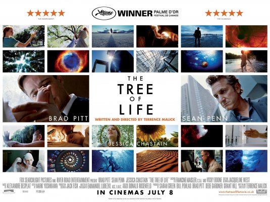 1000 piece jigsaw puzzle for the movie poster: The Tree of Life (2011) ver7