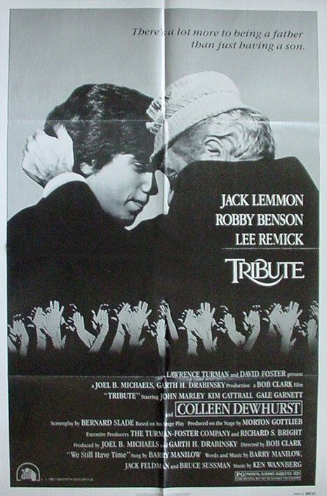 the movie poster: Tribute (1980)