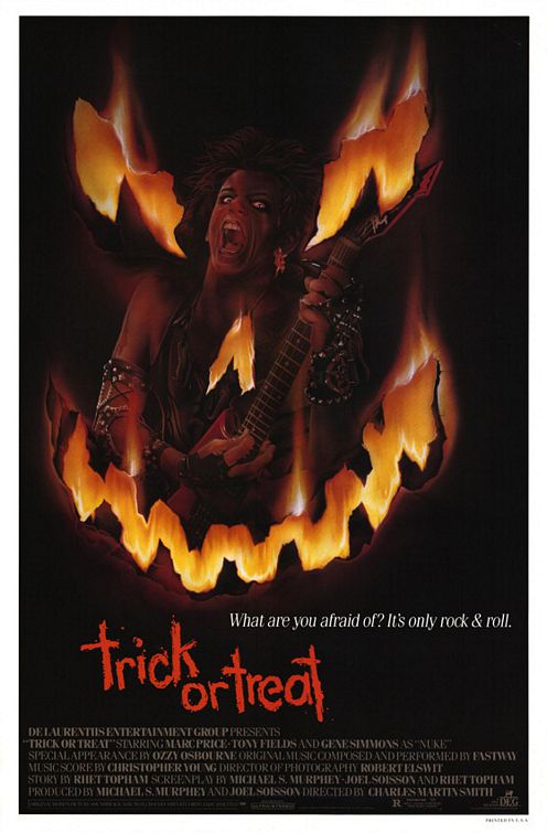 the movie poster: Trick or Treat (1986)