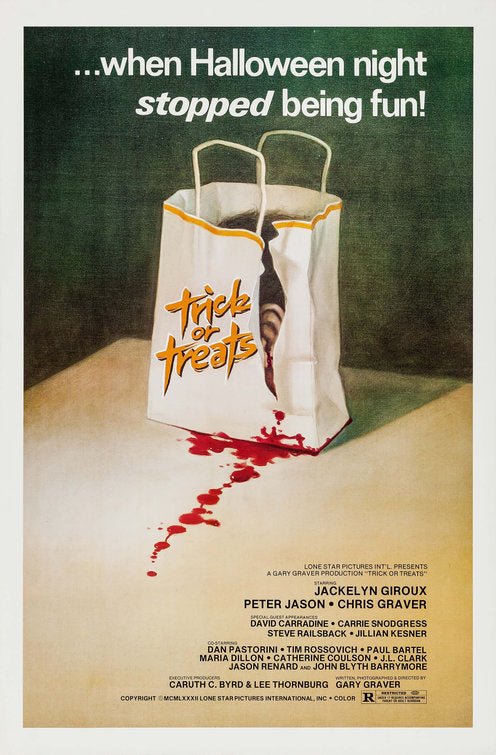 the movie poster: Trick or Treats (1982)