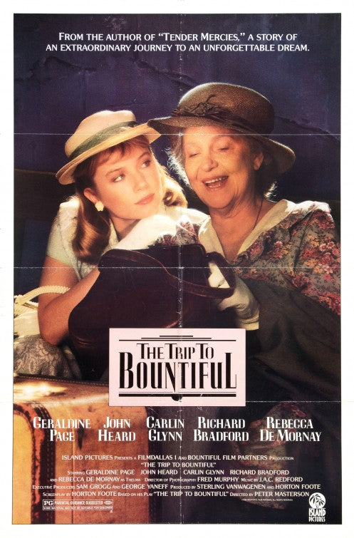 the movie poster: The Trip To Bountiful (1985)