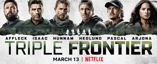 1000 piece jigsaw puzzle for tv poster: Triple Frontier, ver2