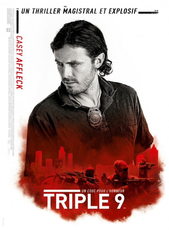 1000 piece jigsaw puzzle for the movie poster: Triple 9 (2016) ver23