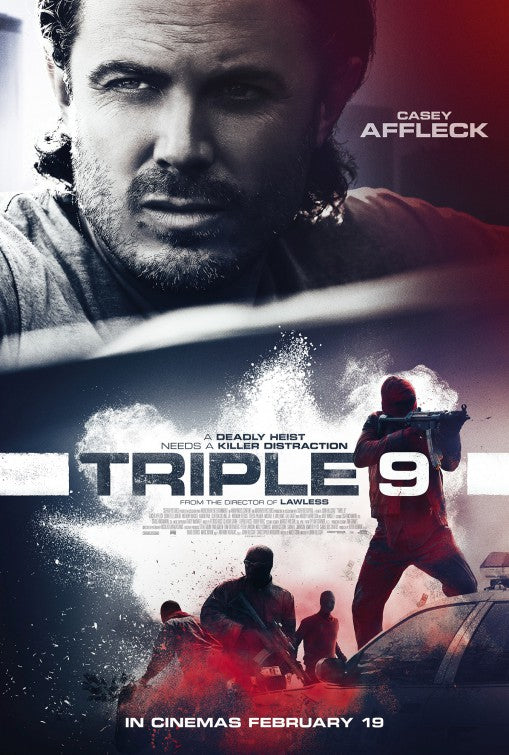 1000 piece jigsaw puzzle for the movie poster: Triple 9 (2016) ver5