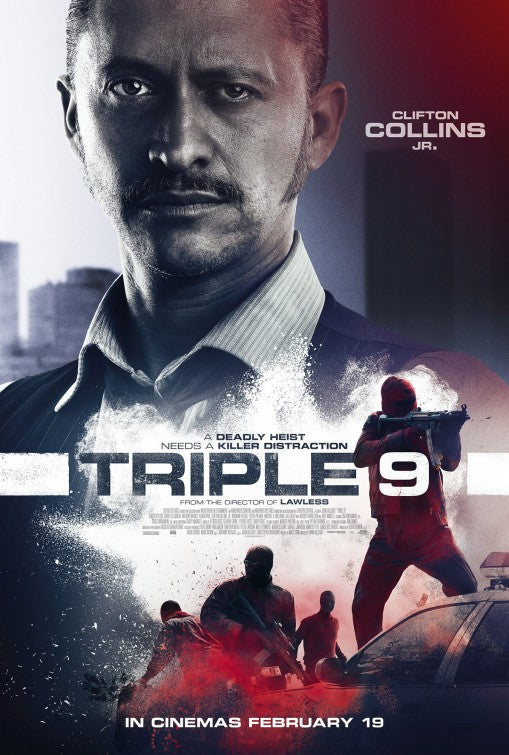 1000 piece jigsaw puzzle for the movie poster: Triple 9 (2016) ver7