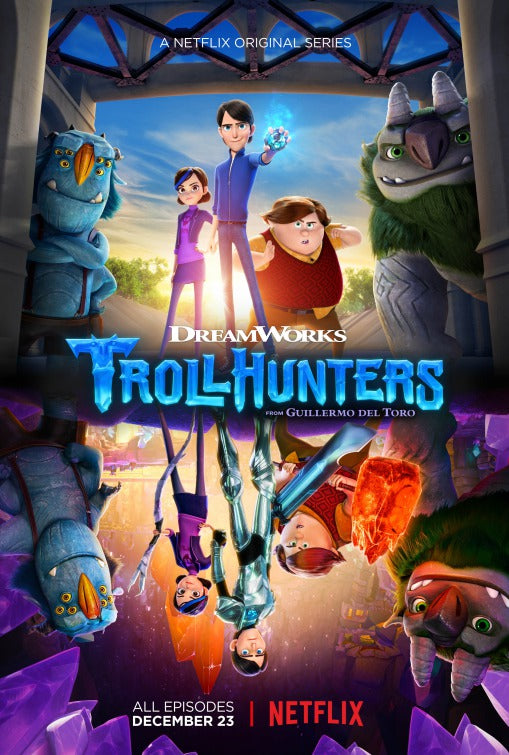 1000 piece jigsaw puzzle for tv poster: Trollhunters