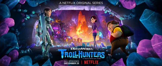 1000 piece jigsaw puzzle for tv poster: Trollhunters, ver15