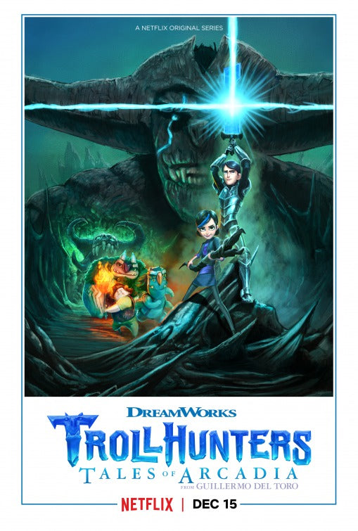 1000 piece jigsaw puzzle for tv poster: Trollhunters, ver17