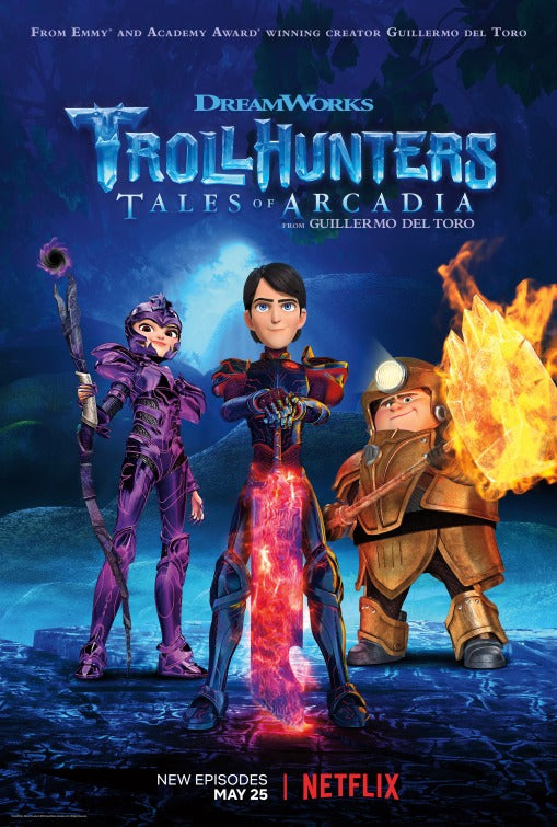1000 piece jigsaw puzzle for tv poster: Trollhunters, ver18