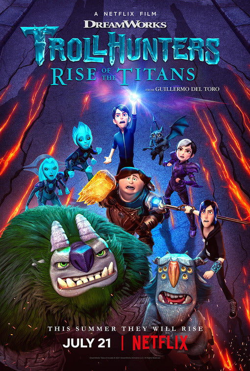 1000 piece jigsaw puzzle for tv poster: Trollhunters, ver19