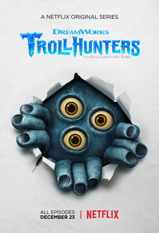 1000 piece jigsaw puzzle for tv poster: Trollhunters, ver8