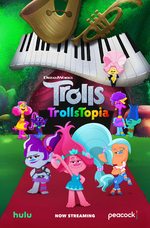 1000 piece jigsaw puzzle for tv poster: Trolls: TrollsTopia, ver2