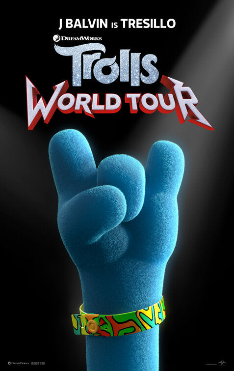 1000 piece jigsaw puzzle for the movie poster: Trolls World Tour (2020) ver20