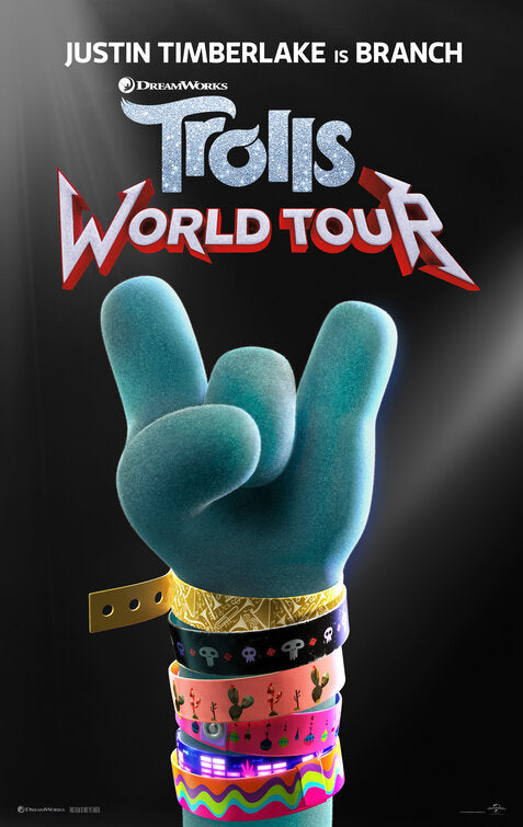 1000 piece jigsaw puzzle for the movie poster: Trolls World Tour (2020) ver22