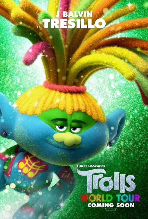 1000 piece jigsaw puzzle for the movie poster: Trolls World Tour (2020) ver24