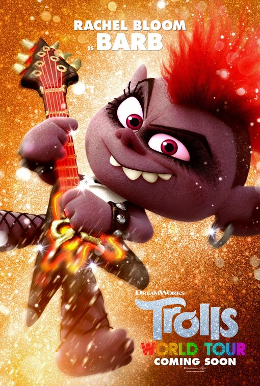 1000 piece jigsaw puzzle for the movie poster: Trolls World Tour (2020) ver26