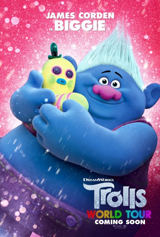 1000 piece jigsaw puzzle for the movie poster: Trolls World Tour (2020) ver29