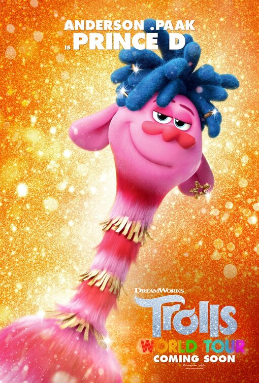 1000 piece jigsaw puzzle for the movie poster: Trolls World Tour (2020) ver33