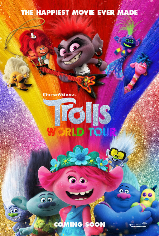 1000 piece jigsaw puzzle for the movie poster: Trolls World Tour (2020) ver35