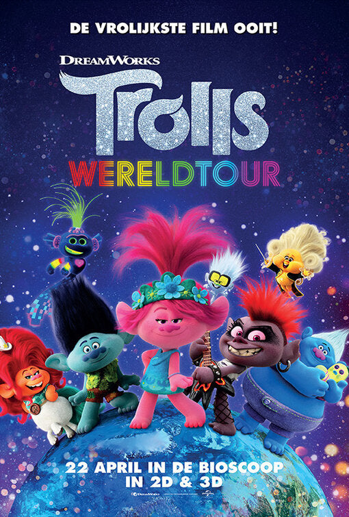 1000 piece jigsaw puzzle for the movie poster: Trolls World Tour (2020) ver36