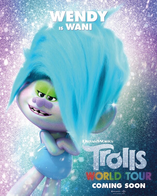 1000 piece jigsaw puzzle for the movie poster: Trolls World Tour (2020) ver40