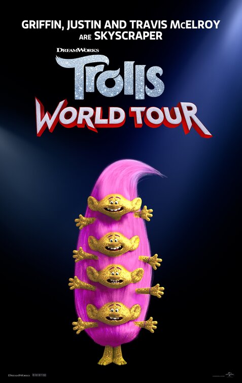 1000 piece jigsaw puzzle for the movie poster: Trolls World Tour (2020) ver42