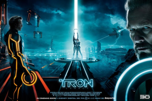 1000 piece jigsaw puzzle for the movie poster: Tron Legacy (2010) ver21