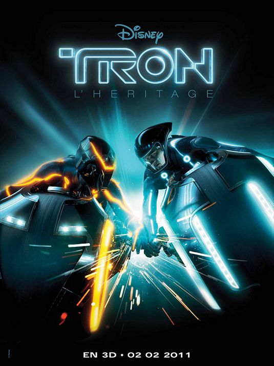 1000 piece jigsaw puzzle for the movie poster: Tron Legacy (2010) ver6