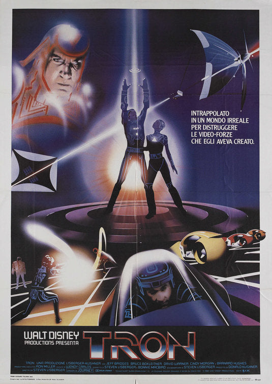 the movie poster: Tron (1982) ver2