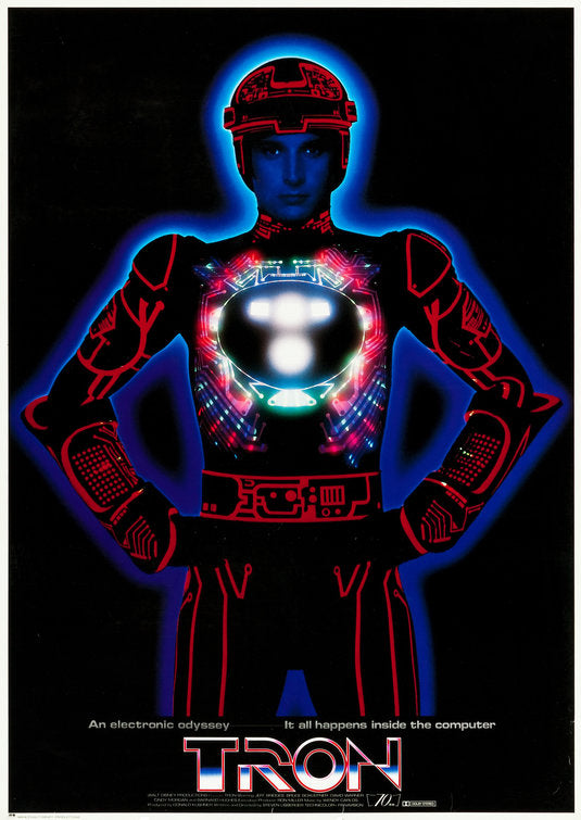1000 piece jigsaw puzzle for the movie poster: Tron (1982) ver5