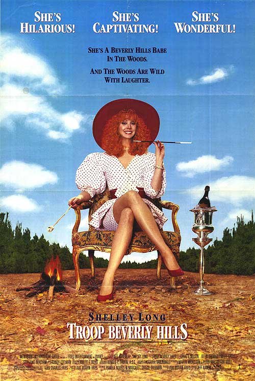 1000 piece jigsaw puzzle for the movie poster: Troop Beverly Hills (1989)