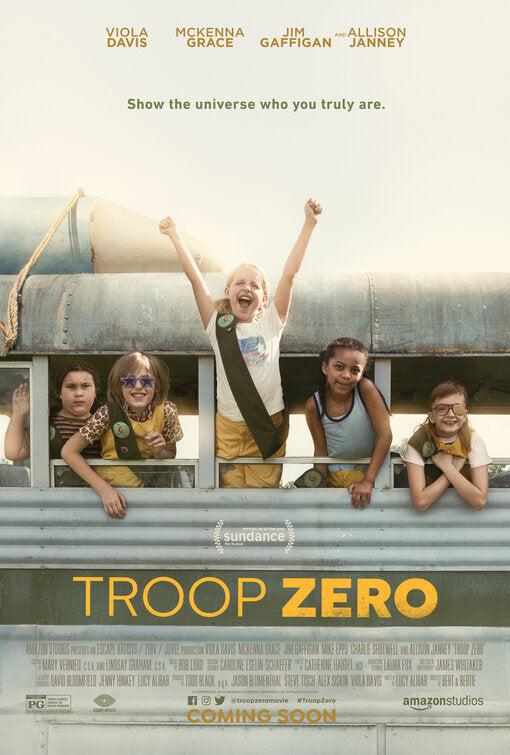 1000 piece jigsaw puzzle for the movie poster: Troop Zero (2019)