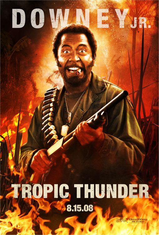 the movie poster: Tropic Thunder (2008) ver3