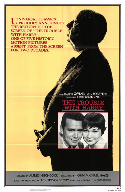 the movie poster: The Trouble with Harry (1955) ver2