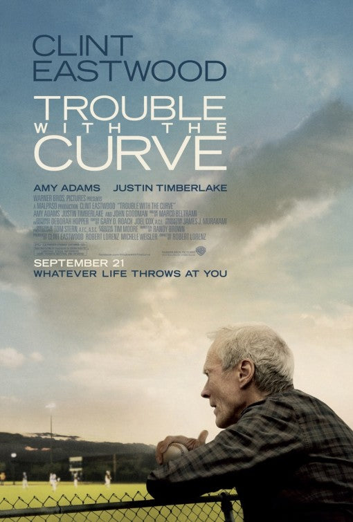 1000 piece jigsaw puzzle for the movie poster: Trouble with the Curve (2012)