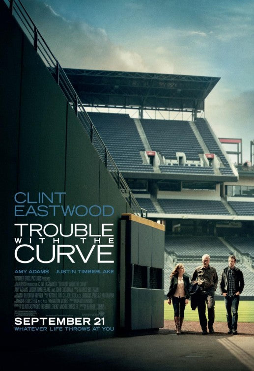 1000 piece jigsaw puzzle for the movie poster: Trouble with the Curve (2012) ver2