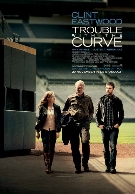 1000 piece jigsaw puzzle for the movie poster: Trouble with the Curve (2012) ver3