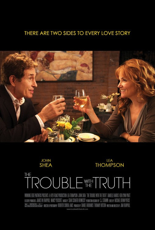1000 piece jigsaw puzzle for the movie poster: The Trouble with the Truth (2012)