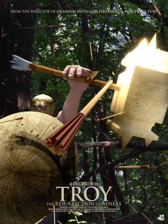 1000 piece jigsaw puzzle for the movie poster: Troy: The Resurrection of Aeneas (2018) ver3