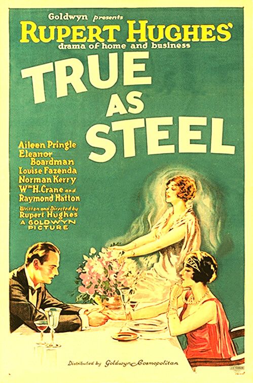 the movie poster: True As Steel (1924) ver2
