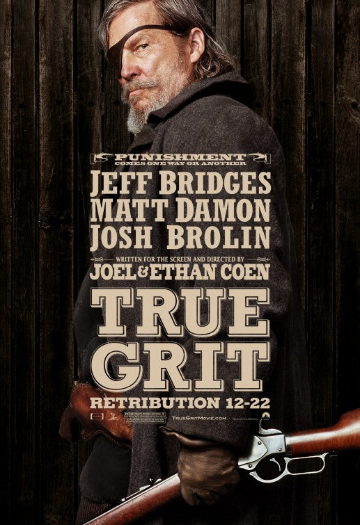 1000 piece jigsaw puzzle for the movie poster: True Grit (2010) ver4