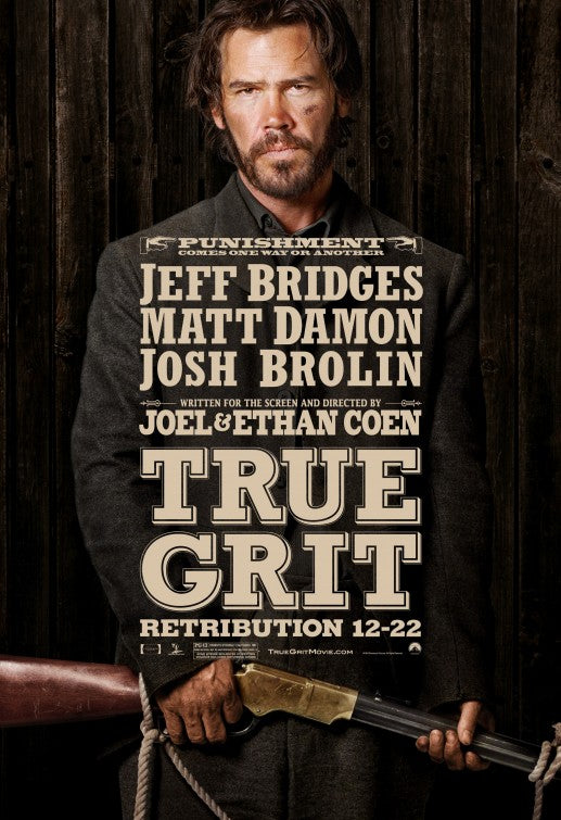 1000 piece jigsaw puzzle for the movie poster: True Grit (2010) ver5