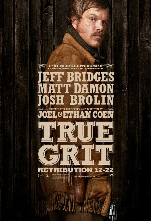 1000 piece jigsaw puzzle for the movie poster: True Grit (2010) ver6
