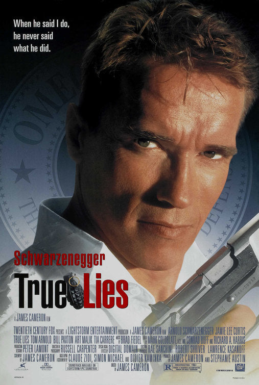 1000 piece jigsaw puzzle for the movie poster: True Lies (1994)