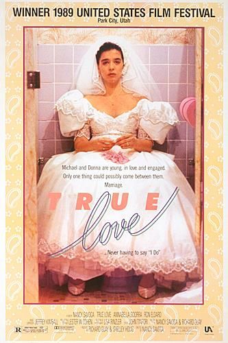 the movie poster: True Love (1989)