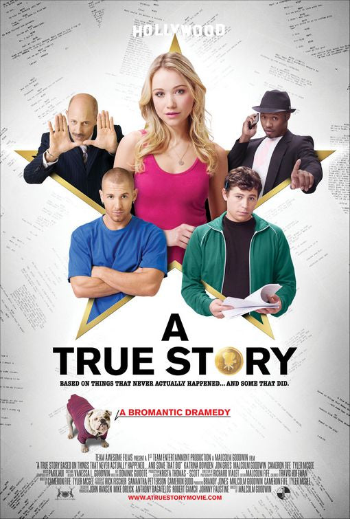 1000 piece jigsaw puzzle for the movie poster: A True Story. Based on Things That Never Actually Happened... And Some That Did (2010)