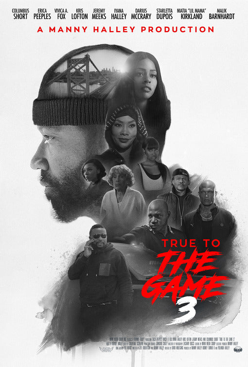 1000 piece jigsaw puzzle for the movie poster: True to the Game 3 (2021)