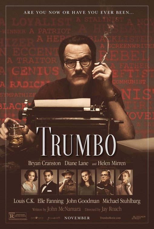 1000 piece jigsaw puzzle for the movie poster: Trumbo (2015)